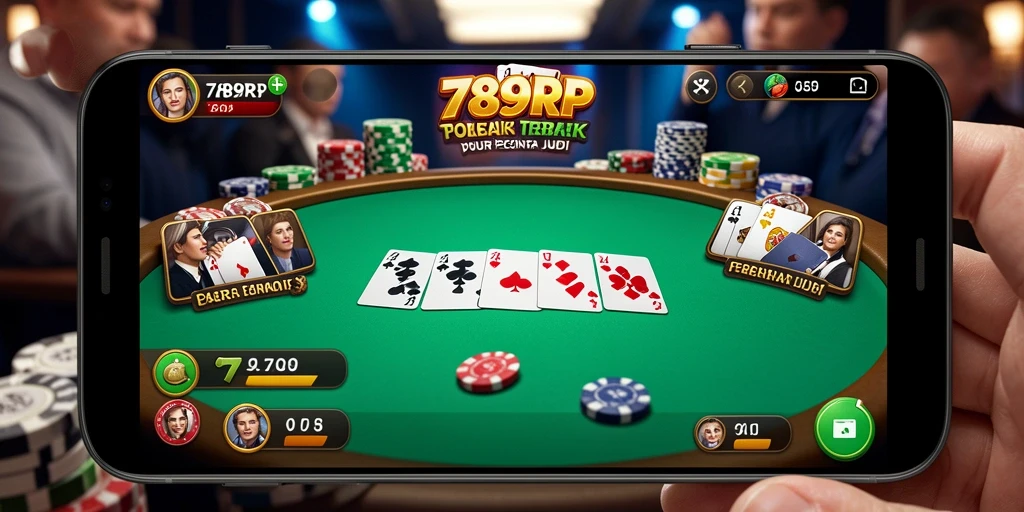 Screenshot gameplay Poker yang seru dan mendebarkan di 789RP.
