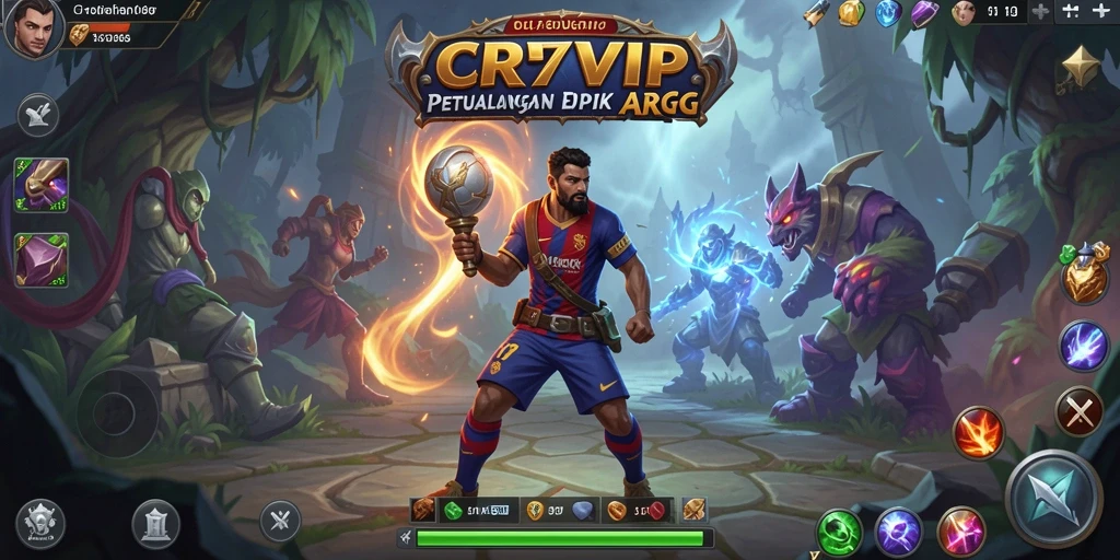 Gameplay seru dan mendebarkan di CR7VIP, dunia ARPG yang penuh tantangan.
