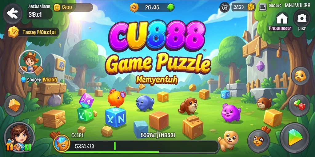 Tampilan gameplay CU888 yang menantang dan menarik.