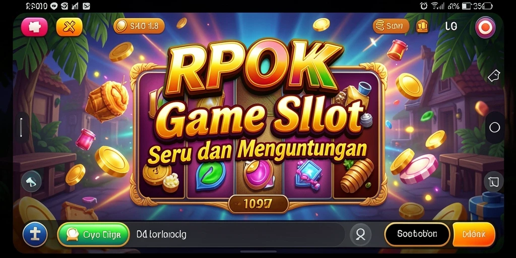 Tampilan gameplay RPOK yang menarik dan penuh warna.