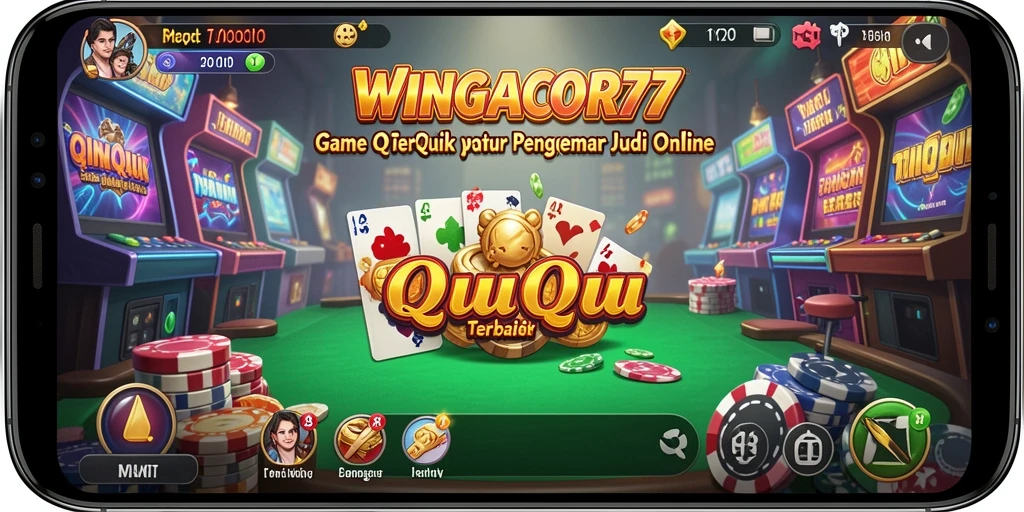 Tampilan gameplay seru QiuQiu di WINGACOR77.
